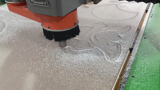 Casque de samouraï inspiré Ukiyo-e / Art mural néon LED